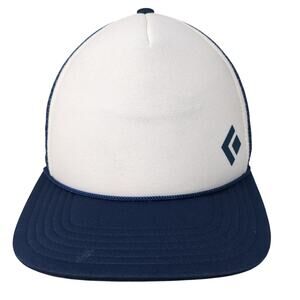 All Snapback Trucker Hat Blue One Size Adjustable Mesh Back Rope Outdoor Poly